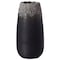 Uniquewise Contemporary Black Table Vase with Dripping Crystal Look and Scalloped Opening Design, 6.5 Inch QI004358.S - alternate 4